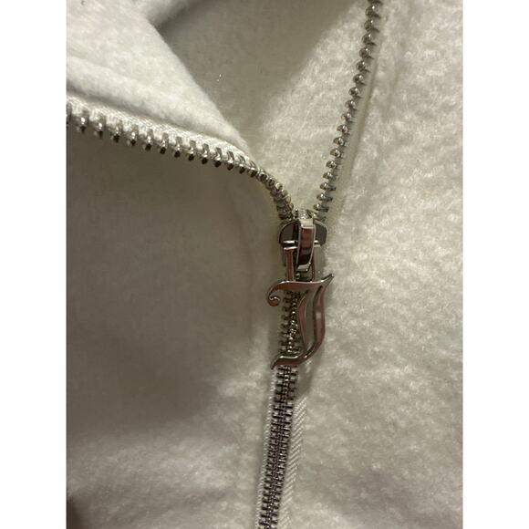 Juicy Couture Mohair Boxy Cropped Moto Jacket NWT - Picture 6 of 8